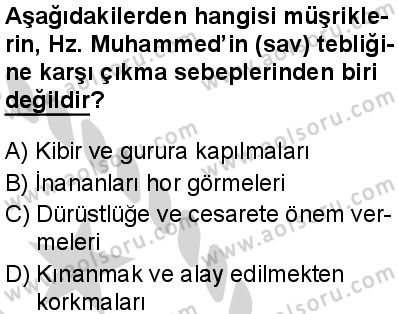 Seçmeli Peygamberimizin Hayatı 1 Dersi 2024-2025 yılı 2. Dönem sınavı 7. Soru Seçmeli Peygamberimizin Hayatı 1 Dersi 2024-2025 yılı 2. Dönem sınavı 7. Soru