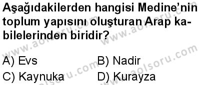 Seçmeli Peygamberimizin Hayatı 6 Dersi 2024-2025 yılı 2. Dönem sınavı 1. Soru Seçmeli Peygamberimizin Hayatı 6 Dersi 2024-2025 yılı 2. Dönem sınavı 1. Soru