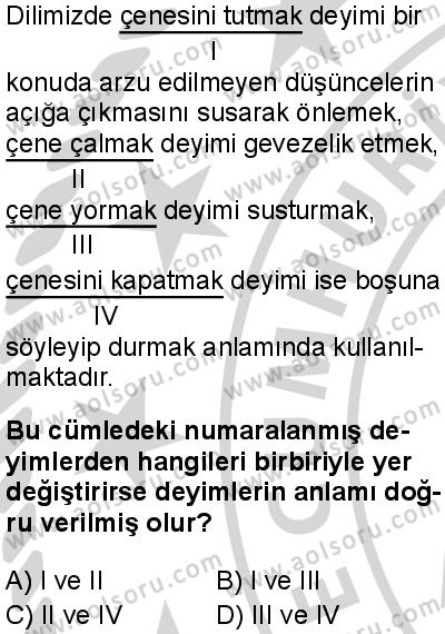 Türk Dili ve Edebiyatı 1 Dersi 2024-2025 yılı 2. Dönem sınavı 5. Soru Türk Dili ve Edebiyatı 1 Dersi 2024-2025 yılı 2. Dönem sınavı 5. Soru