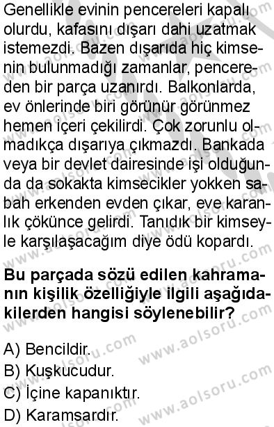 Türk Dili ve Edebiyatı 1 Dersi 2024-2025 yılı 2. Dönem sınavı 6. Soru Türk Dili ve Edebiyatı 1 Dersi 2024-2025 yılı 2. Dönem sınavı 6. Soru