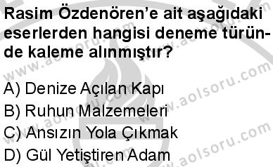 Türk Dili ve Edebiyatı 1 Dersi 2024-2025 yılı 2. Dönem sınavı 8. Soru Türk Dili ve Edebiyatı 1 Dersi 2024-2025 yılı 2. Dönem sınavı 8. Soru