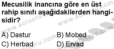 Dinler Tarihi 2 Dersi 2024-2025 yılı 2. Dönem sınavı 6. Soru Dinler Tarihi 2 Dersi 2024-2025 yılı 2. Dönem sınavı 6. Soru