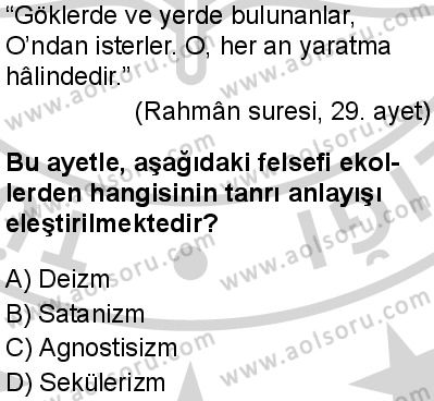 Kelam 2 Dersi 2024-2025 yılı 2. Dönem sınavı 8. Soru Kelam 2 Dersi 2024-2025 yılı 2. Dönem sınavı 8. Soru