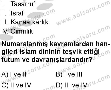 Din Kültürü ve Ahlak Bilgisi 3 Dersi 2024-2025 yılı 2. Dönem sınavı 10. Soru Din Kültürü ve Ahlak Bilgisi 3 Dersi 2024-2025 yılı 2. Dönem sınavı 10. Soru