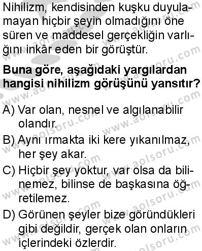 Felsefe 2 Dersi 2024-2025 yılı 2. Dönem sınavı 1. Soru Felsefe 2 Dersi 2024-2025 yılı 2. Dönem sınavı 1. Soru