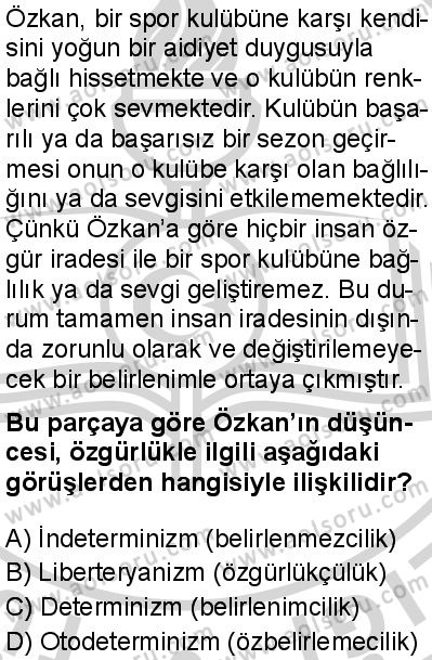 Felsefe 2 Dersi 2024-2025 yılı 2. Dönem sınavı 6. Soru Felsefe 2 Dersi 2024-2025 yılı 2. Dönem sınavı 6. Soru