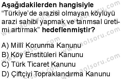 T.C. İnklap Tarihi ve Atatürkçülük 2 Dersi 2024-2025 yılı 2. Dönem sınavı 4. Soru T.C. İnklap Tarihi ve Atatürkçülük 2 Dersi 2024-2025 yılı 2. Dönem sınavı 4. Soru