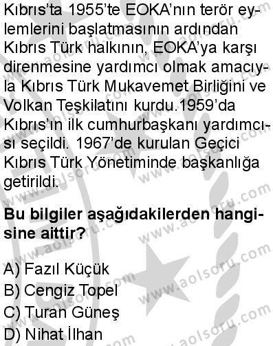 T.C. İnklap Tarihi ve Atatürkçülük 2 Dersi 2024-2025 yılı 2. Dönem sınavı 8. Soru T.C. İnklap Tarihi ve Atatürkçülük 2 Dersi 2024-2025 yılı 2. Dönem sınavı 8. Soru