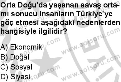 Coğrafya 4 Dersi 2024-2025 yılı 2. Dönem sınavı 2. Soru Coğrafya 4 Dersi 2024-2025 yılı 2. Dönem sınavı 2. Soru