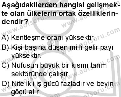 Seçmeli Coğrafya 4 Dersi 2024-2025 yılı 2. Dönem sınavı 5. Soru Seçmeli Coğrafya 4 Dersi 2024-2025 yılı 2. Dönem sınavı 5. Soru