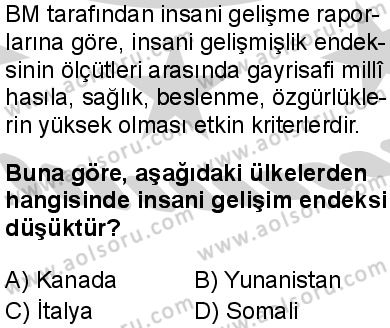 Seçmeli Coğrafya 4 Dersi 2024-2025 yılı 2. Dönem sınavı 6. Soru Seçmeli Coğrafya 4 Dersi 2024-2025 yılı 2. Dönem sınavı 6. Soru