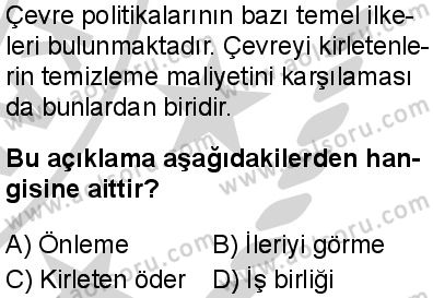 Seçmeli Coğrafya 4 Dersi 2024-2025 yılı 2. Dönem sınavı 9. Soru Seçmeli Coğrafya 4 Dersi 2024-2025 yılı 2. Dönem sınavı 9. Soru