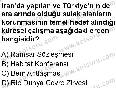 Seçmeli Coğrafya 4 Dersi 2024-2025 yılı 2. Dönem sınavı 10. Soru Seçmeli Coğrafya 4 Dersi 2024-2025 yılı 2. Dönem sınavı 10. Soru