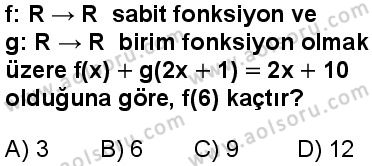 Matematik 3 Dersi 2024-2025 yılı 2. Dönem sınavı 4. Soru Matematik 3 Dersi 2024-2025 yılı 2. Dönem sınavı 4. Soru