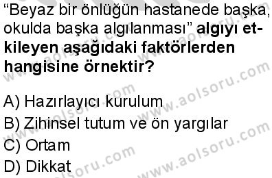 Seçmeli Psikoloji 1 Dersi 2024-2025 yılı 2. Dönem sınavı 7. Soru Seçmeli Psikoloji 1 Dersi 2024-2025 yılı 2. Dönem sınavı 7. Soru