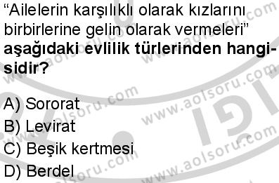 Seçmeli Sosyoloji 2 Dersi 2024-2025 yılı 2. Dönem sınavı 6. Soru Seçmeli Sosyoloji 2 Dersi 2024-2025 yılı 2. Dönem sınavı 6. Soru