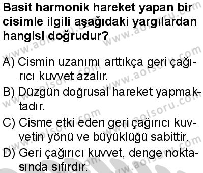 Seçmeli Fizik 3 Dersi 2024-2025 yılı 2. Dönem sınavı 4. Soru Seçmeli Fizik 3 Dersi 2024-2025 yılı 2. Dönem sınavı 4. Soru