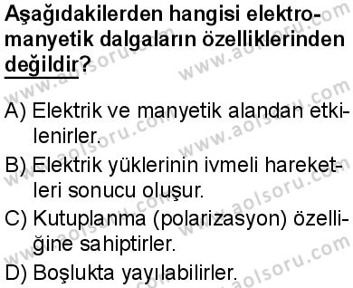 Seçmeli Fizik 3 Dersi 2024-2025 yılı 2. Dönem sınavı 10. Soru Seçmeli Fizik 3 Dersi 2024-2025 yılı 2. Dönem sınavı 10. Soru
