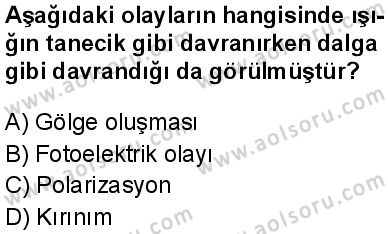 Seçmeli Fizik 4 Dersi 2024-2025 yılı 2. Dönem sınavı 8. Soru Seçmeli Fizik 4 Dersi 2024-2025 yılı 2. Dönem sınavı 8. Soru