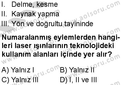 Seçmeli Fizik 4 Dersi 2024-2025 yılı 2. Dönem sınavı 10. Soru Seçmeli Fizik 4 Dersi 2024-2025 yılı 2. Dönem sınavı 10. Soru