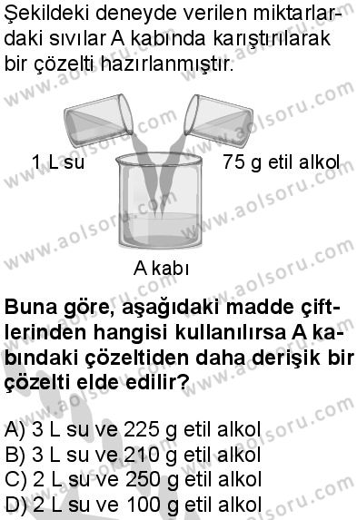 Kimya 3 Dersi 2024-2025 yılı 2. Dönem sınavı 8. Soru Kimya 3 Dersi 2024-2025 yılı 2. Dönem sınavı 8. Soru