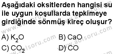 Kimya 4 Dersi 2024-2025 yılı 2. Dönem sınavı 1. Soru Kimya 4 Dersi 2024-2025 yılı 2. Dönem sınavı 1. Soru