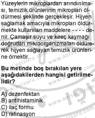 Kimya 4 Dersi 2024-2025 yılı 2. Dönem sınavı 6. Soru Kimya 4 Dersi 2024-2025 yılı 2. Dönem sınavı 6. Soru