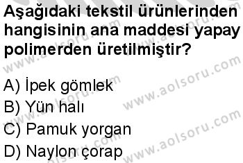 Kimya 4 Dersi 2024-2025 yılı 2. Dönem sınavı 7. Soru Kimya 4 Dersi 2024-2025 yılı 2. Dönem sınavı 7. Soru
