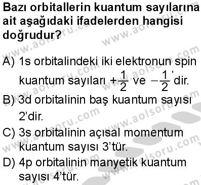 Seçmeli Kimya 1 Dersi 2024-2025 yılı 2. Dönem sınavı 1. Soru Seçmeli Kimya 1 Dersi 2024-2025 yılı 2. Dönem sınavı 1. Soru