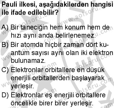 Seçmeli Kimya 1 Dersi 2024-2025 yılı 2. Dönem sınavı 2. Soru Seçmeli Kimya 1 Dersi 2024-2025 yılı 2. Dönem sınavı 2. Soru