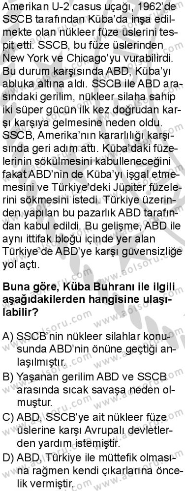 Seçmeli Çağdaş Türk ve Dünyası Tarihi 2 Dersi 2024-2025 yılı 2. Dönem sınavı 2. Soru Seçmeli Çağdaş Türk ve Dünyası Tarihi 2 Dersi 2024-2025 yılı 2. Dönem sınavı 2. Soru