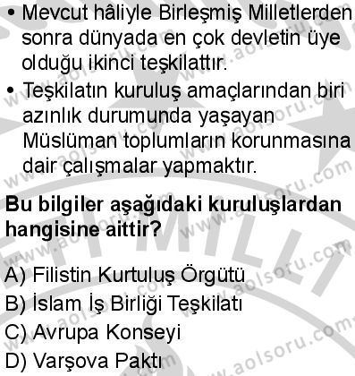 Seçmeli Çağdaş Türk ve Dünyası Tarihi 2 Dersi 2024-2025 yılı 2. Dönem sınavı 4. Soru Seçmeli Çağdaş Türk ve Dünyası Tarihi 2 Dersi 2024-2025 yılı 2. Dönem sınavı 4. Soru