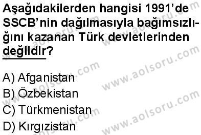 Seçmeli Çağdaş Türk ve Dünyası Tarihi 2 Dersi 2024-2025 yılı 2. Dönem sınavı 7. Soru Seçmeli Çağdaş Türk ve Dünyası Tarihi 2 Dersi 2024-2025 yılı 2. Dönem sınavı 7. Soru