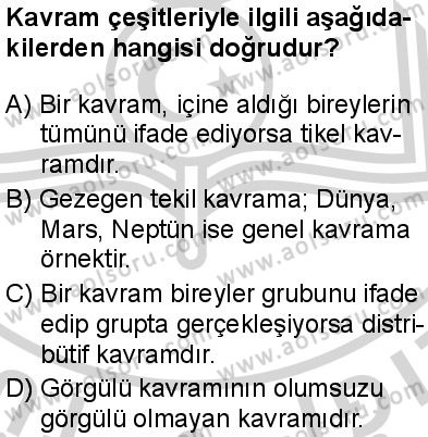 Seçmeli Mantık 1 Dersi 2024-2025 yılı 2. Dönem sınavı 6. Soru Seçmeli Mantık 1 Dersi 2024-2025 yılı 2. Dönem sınavı 6. Soru