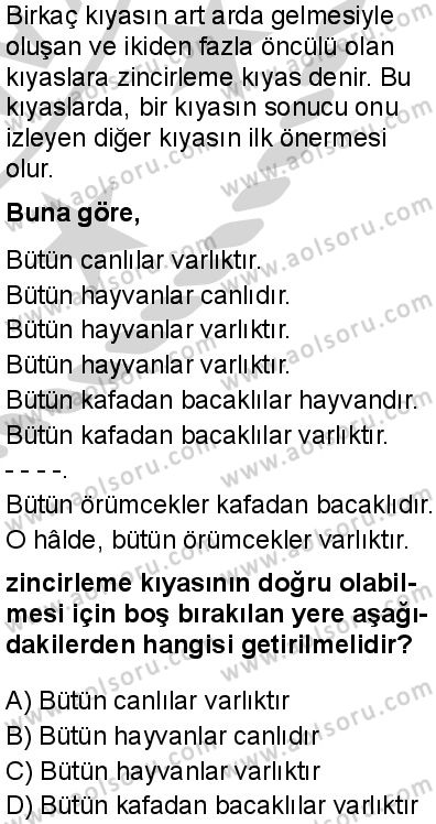 Seçmeli Mantık 1 Dersi 2024-2025 yılı 2. Dönem sınavı 10. Soru Seçmeli Mantık 1 Dersi 2024-2025 yılı 2. Dönem sınavı 10. Soru