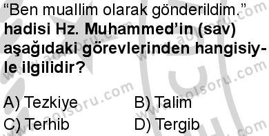 Seçmeli Peygamberimizin Hayatı 3 Dersi 2024-2025 yılı 2. Dönem sınavı 7. Soru Seçmeli Peygamberimizin Hayatı 3 Dersi 2024-2025 yılı 2. Dönem sınavı 7. Soru