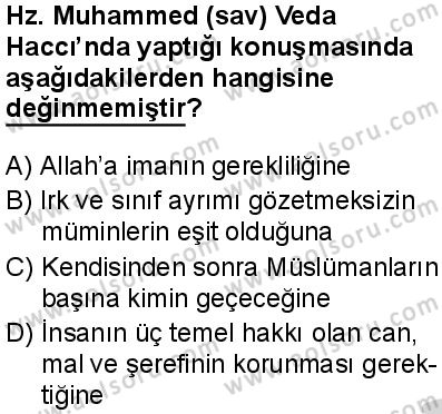 Seçmeli Peygamberimizin Hayatı 4 Dersi 2024-2025 yılı 2. Dönem sınavı 5. Soru Seçmeli Peygamberimizin Hayatı 4 Dersi 2024-2025 yılı 2. Dönem sınavı 5. Soru