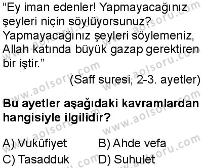 Seçmeli Peygamberimizin Hayatı 4 Dersi 2024-2025 yılı 2. Dönem sınavı 10. Soru Seçmeli Peygamberimizin Hayatı 4 Dersi 2024-2025 yılı 2. Dönem sınavı 10. Soru