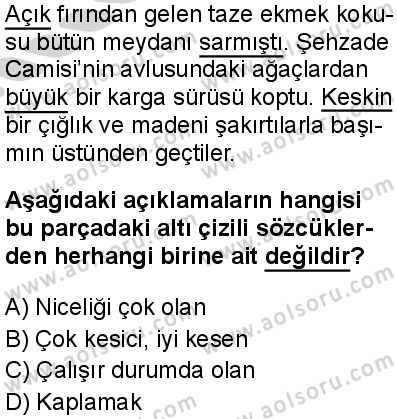 Türk Dili ve Edebiyatı 2 Dersi 2024-2025 yılı 2. Dönem sınavı 2. Soru Türk Dili ve Edebiyatı 2 Dersi 2024-2025 yılı 2. Dönem sınavı 2. Soru