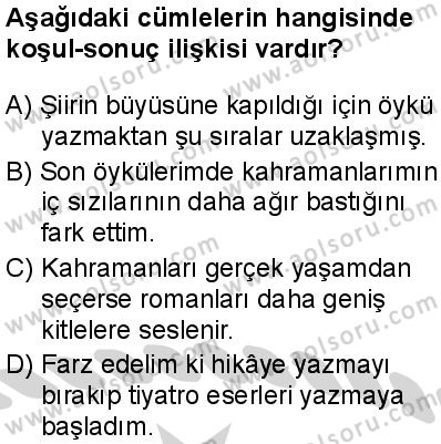 Türk Dili ve Edebiyatı 2 Dersi 2024-2025 yılı 2. Dönem sınavı 6. Soru Türk Dili ve Edebiyatı 2 Dersi 2024-2025 yılı 2. Dönem sınavı 6. Soru