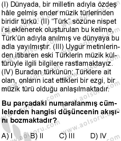 Türk Dili ve Edebiyatı 3 Dersi 2024-2025 yılı 2. Dönem sınavı 8. Soru Türk Dili ve Edebiyatı 3 Dersi 2024-2025 yılı 2. Dönem sınavı 8. Soru