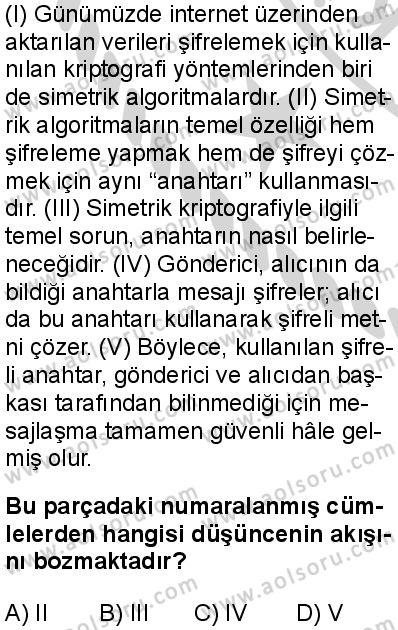 Türk Dili ve Edebiyatı 6 Dersi 2024-2025 yılı 2. Dönem sınavı 9. Soru Türk Dili ve Edebiyatı 6 Dersi 2024-2025 yılı 2. Dönem sınavı 9. Soru