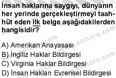 Seçmeli Demokrasi ve İnsan Hakları 2 Dersi 2024-2025 yılı 2. Dönem sınavı 2. Soru Seçmeli Demokrasi ve İnsan Hakları 2 Dersi 2024-2025 yılı 2. Dönem sınavı 2. Soru