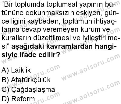 Seçmeli Demokrasi ve İnsan Hakları 2 Dersi 2024-2025 yılı 2. Dönem sınavı 6. Soru Seçmeli Demokrasi ve İnsan Hakları 2 Dersi 2024-2025 yılı 2. Dönem sınavı 6. Soru