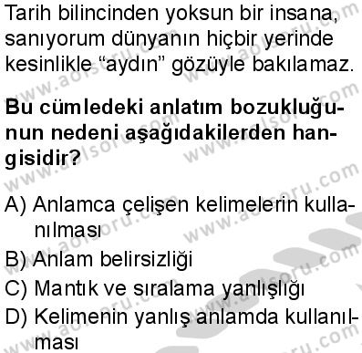 Seçmeli Türk Dili ve Edebiyatı 2 Dersi 2024-2025 yılı 2. Dönem sınavı 1. Soru Seçmeli Türk Dili ve Edebiyatı 2 Dersi 2024-2025 yılı 2. Dönem sınavı 1. Soru