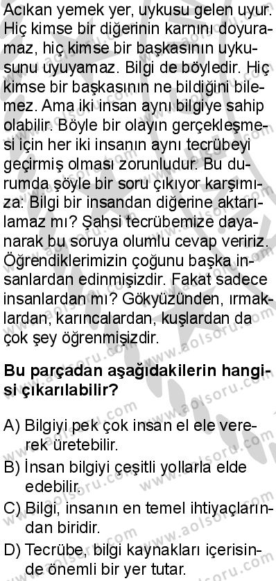 Seçmeli Türk Dili ve Edebiyatı 2 Dersi 2024-2025 yılı 2. Dönem sınavı 10. Soru Seçmeli Türk Dili ve Edebiyatı 2 Dersi 2024-2025 yılı 2. Dönem sınavı 10. Soru