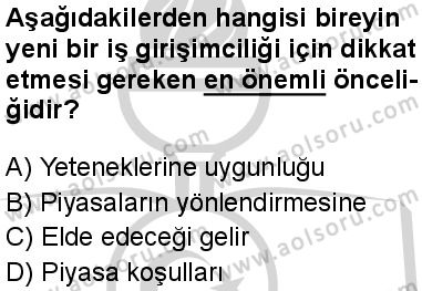 Seçmeli Girişimcilik 2 Dersi 2024-2025 yılı 2. Dönem sınavı 2. Soru Seçmeli Girişimcilik 2 Dersi 2024-2025 yılı 2. Dönem sınavı 2. Soru