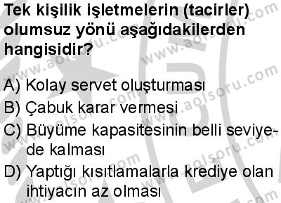 Seçmeli Girişimcilik 2 Dersi 2024-2025 yılı 2. Dönem sınavı 8. Soru Seçmeli Girişimcilik 2 Dersi 2024-2025 yılı 2. Dönem sınavı 8. Soru