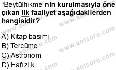 Din Kültürü ve Ahlak Bilgisi 7 Dersi 2024-2025 yılı 3. Dönem sınavı 5. Soru