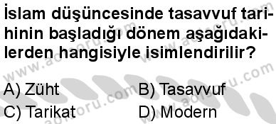 Din Kültürü ve Ahlak Bilgisi 7 Dersi 2024-2025 yılı 3. Dönem sınavı 6. Soru